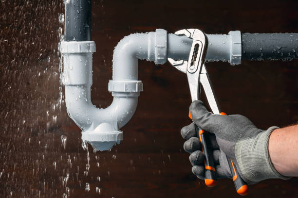 Professional Drain Cleaning technician working in Lindenwood, IL